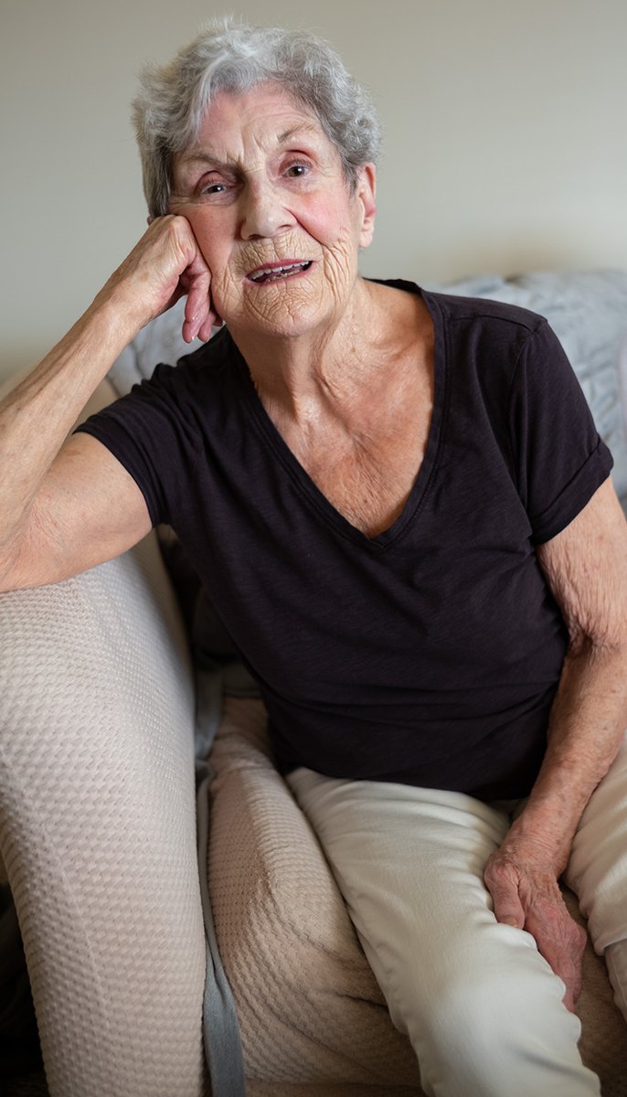 Portrait of an older woman
